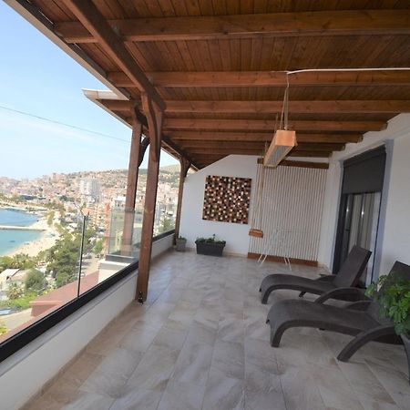 Luxury Penthouse B&E Apartment Sarande Exterior photo