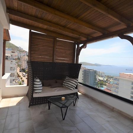 Luxury Penthouse B&E Apartment Sarande Exterior photo