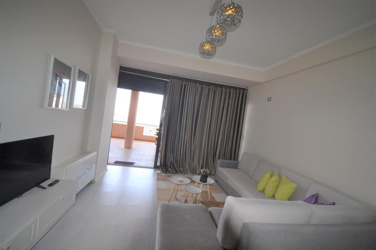 Luxury Penthouse B&E Apartment Sarande Exterior photo