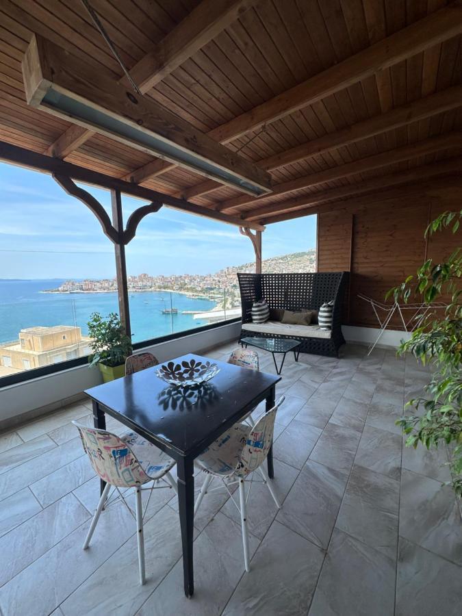 Luxury Penthouse B&E Apartment Sarande Exterior photo