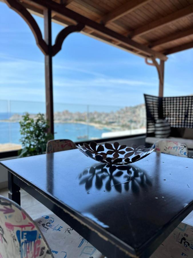 Luxury Penthouse B&E Apartment Sarande Exterior photo